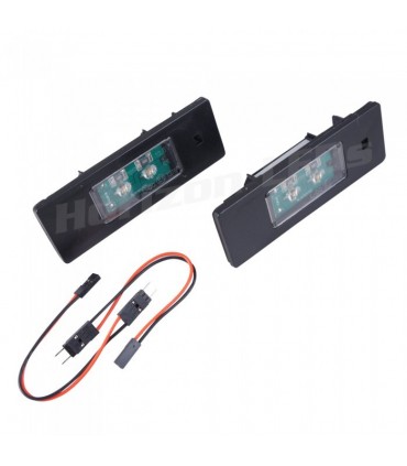 COPPIA PLAFONIERA OSRAM TARGA 2 LED NO ERRORE BMW E87LCI E63LCI E46LCI E89 F20 F12 F13