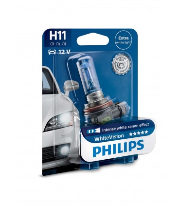 H11 PHILIPS WHITE VISION