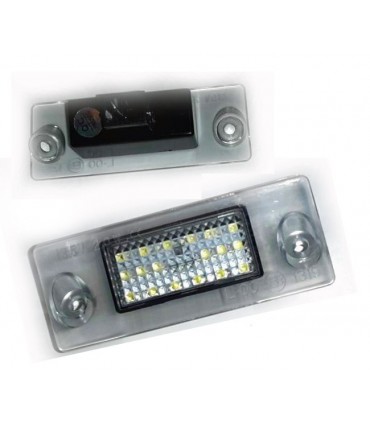 COPPIA PLAFONIERA TARGA LED NO ERRORE AUDI A4 A6 