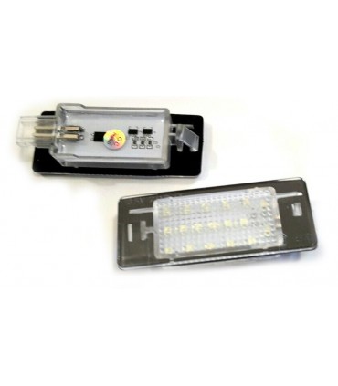COPPIA PLAFONIERA TARGA LED NO ERRORE OPEL VECTRA C 