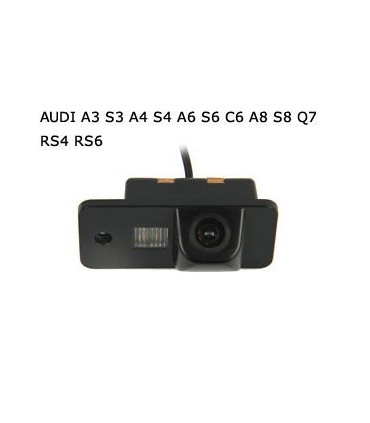 TELECAMERA TARGA + LED AUDI A3 S3 A4 S4 A6 S6 C6 A8