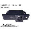 TELECAMERA TARGA + LED AUDI TT Q5 A4 A5 S5 PASSAT