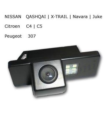 TELECAMERA TARGA  NISSAN JUKE QASHQAI CITROEN C4 C5 PEUGEOT 307