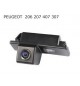 TELECAMERA TARGA + PEUGEOT 206 207 407 307