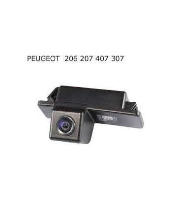 TELECAMERA TARGA + PEUGEOT 206 207 407 307