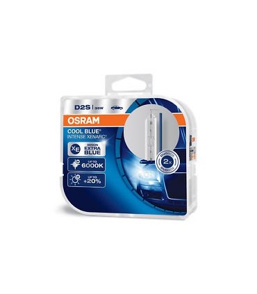 COPPIA D2S OSRAM XENARC COOL BLUE INTENSE 5500K 66240CBI 