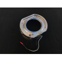 COPPIA COVER BMW SILVER + LED