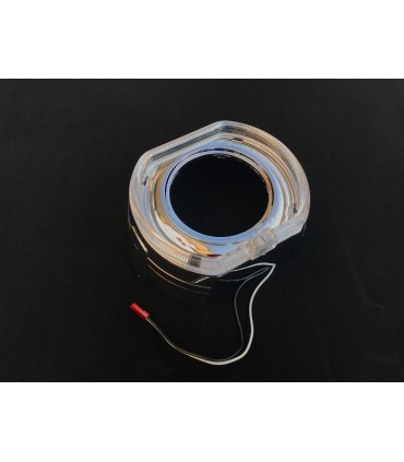 COPPIA COVER BMW SILVER + LED