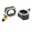 COPPIA COVER BMW BLACK + LED PER PROIETTORI 2.5" E 3"