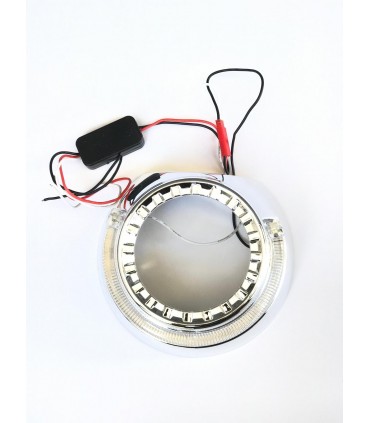 COPPIA COVER TIGUAN IRIS + LED PER PROIETTORI 2.5" E 3"