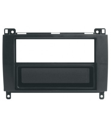 MASCHERINA CON FORO 2ISO-ISO COLORE NERO MERCEDES A 05/12 - B /11 VITO-VIANO 06  SPRINTER 06/08