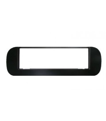 MASCHERINA ANTERIORE PER RADIO ISO NERO LUCIDO PANDA 2012 IN POI