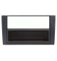 03404 MASCHERINA CON FORO2ISO-ISO COLORE NERO AUDI A3-A4 07/08 SEAT EXEO