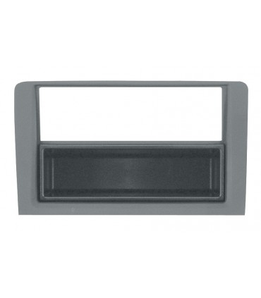 03319 MASCHERINA CON FORO  2ISO-ISO COLORE GRIGIO  FIAT IDEA LANCIA MUSA  05 IN POI 