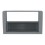 03319 MASCHERINA CON FORO  2ISO-ISO COLORE GRIGIO  FIAT IDEA LANCIA MUSA  05 IN POI 