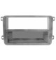 03453 MASCHERINA CON FORO  2ISO-ISO COLORE ANTRACITE VW/SEAT/SKODA