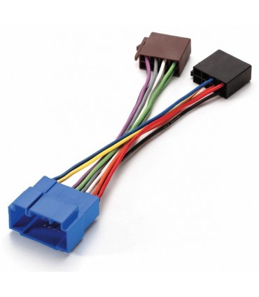 04717 CAVO PER AUTORADIO  CON CONNETTORE  ISO PER FIAT/HONDA/NISSAN/OPEL/SUZUKI
