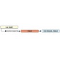 04717 CAVO PER AUTORADIO  CON CONNETTORE  ISO PER FIAT/HONDA/NISSAN/OPEL/SUZUKI
