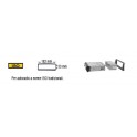 03453 MASCHERINA CON FORO  2ISO-ISO COLORE ANTRACITE VW/SEAT/SKODA