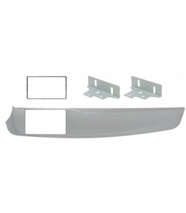 MASCHERINA 2 DIN COLORE GRIGIO METALLIZZATO ALFA GIULIETTA DAL 2010 AL 2014