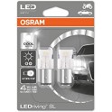 SINGOLA LAMPADA  STOP RETROMARCIA OSRAM P21/5W LED 4 ANNI DI GARANZIA 