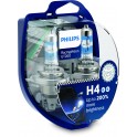 PHILIPS COPPIA H4 12V 60/55W  RACINGVISION GT200 +200%