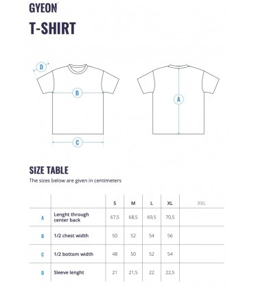 GYEON APPAREL T-SHIRT WHITE