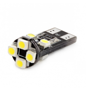 LAMPADA T10 W5W CANBUS NO ERRORE 8 LED SMD 3528