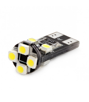 LAMPADA T10 W5W CANBUS NO ERRORE 8 LED SMD 3528