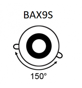 LAMPADA BAX9S H6W CANBUS NO ERRORE 5 LED SMD 5050