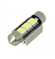 SILURO C5W CANBUS NO ERRORE 3 LED SMD 5050