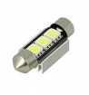 SILURO C5W CANBUS NO ERRORE 3 LED SMD 5050