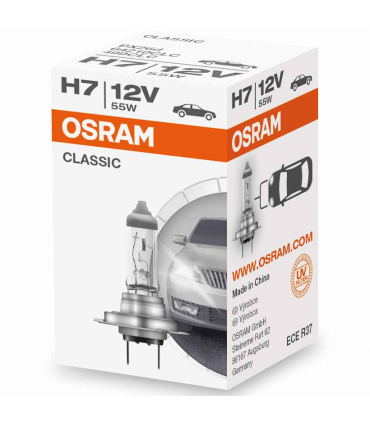 LAMPADA OSRAM H7 12V 55W UV FILTER 64210 CLASSIC