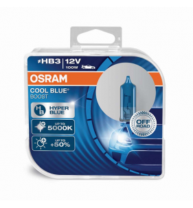COPPIA HB3 9005 OSRAM COOL BLUE BOOST 5000K +50% 69005CBB-HCB
