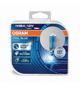 COPPIA HB4 9006 OSRAM COOL BLUE BOOST 5000K +50% 69006CBB-HCB