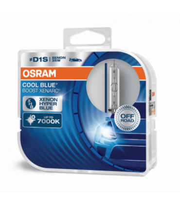 COPPIA D1S OSRAM XENARC COOL BLUE BOOST 7000K 66140CBB-HCB