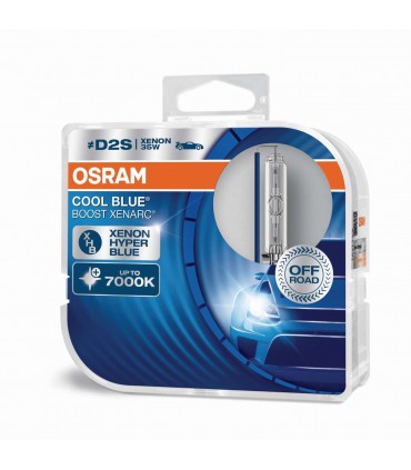 COPPIA D2S OSRAM XENARC COOL BLUE BOOST 7000K 66240CBB-HCB