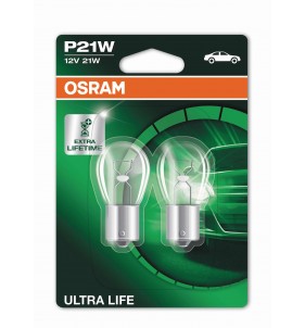 OSRAM COPPIA P21W ULTRA LIFE 3X 7506ULT