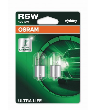 OSRAM COPPIA R5W BA15S ULTRA LIFE 3X 5007ULT
