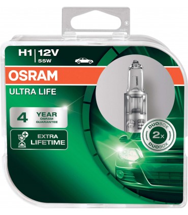 COPPIA OSRAM H1 ULTRA LIFE 64150ULT