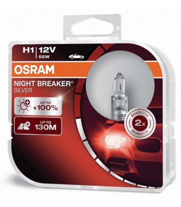 COPPIA H1 NIGHT BREAKER SILVER 64150NBS
