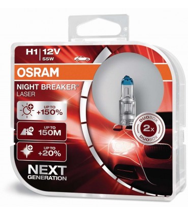 COPPIA H1 NIGHT BREAKER LASER 64150NL