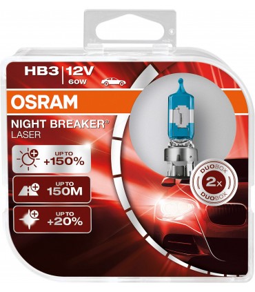 COPPIA HB3 9005 NIGHT BREAKER LASER 9005NL