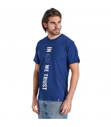 GYEON APPAREL T-SHIRT BLUE NAVY