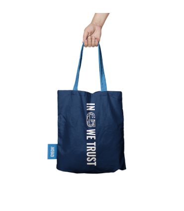 GYEON BORSA IN TESSUTO IN G WE TRUST