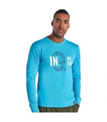 GYEON APPAREL T-SHIRT MANICHE LUNGHE LIGHT BLUE