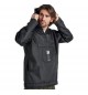 GYEON APPAREL GIACCA IMPERMEABILE NERA