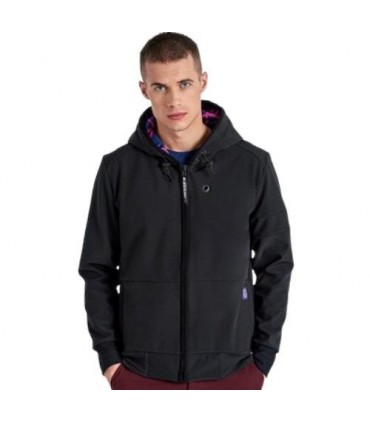 GYEON APPAREL GIACCA NERO CON CAPPUCCIO