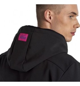 GYEON APPAREL GIACCA NERO CON CAPPUCCIO