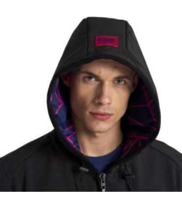 GYEON APPAREL GIACCA NERO CON CAPPUCCIO